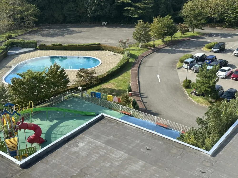 部屋から見た景色