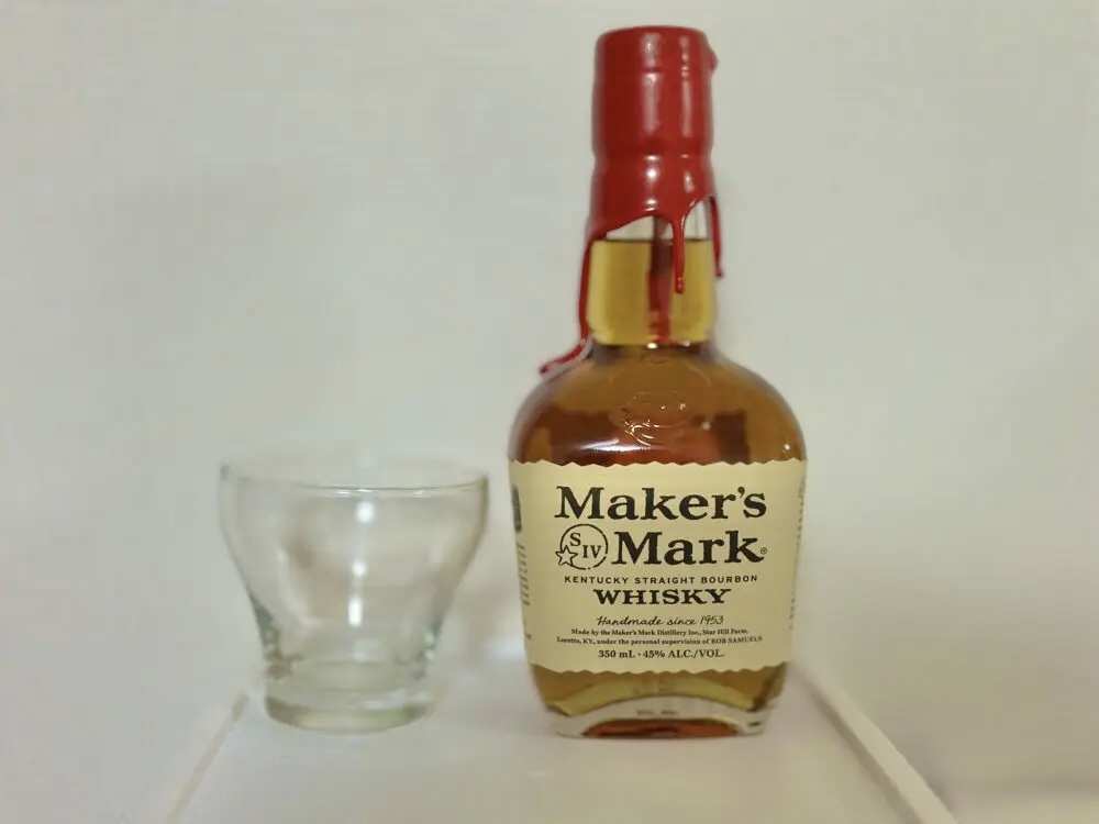 メーカーズマークのボトル