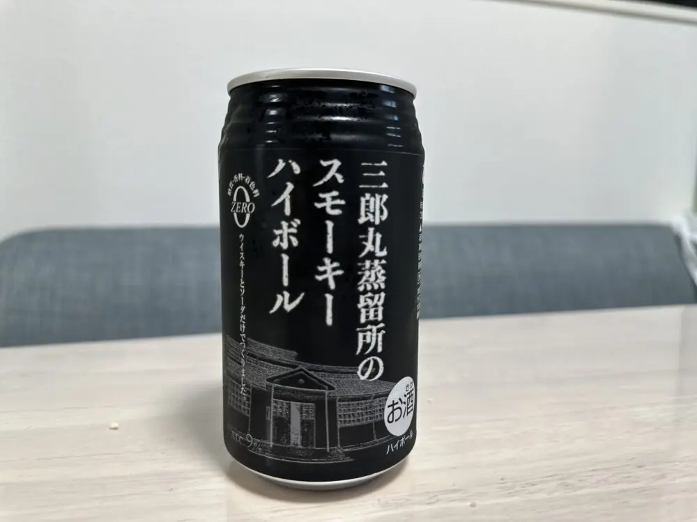 三郎丸蒸留所のスモーキーハイボールの缶