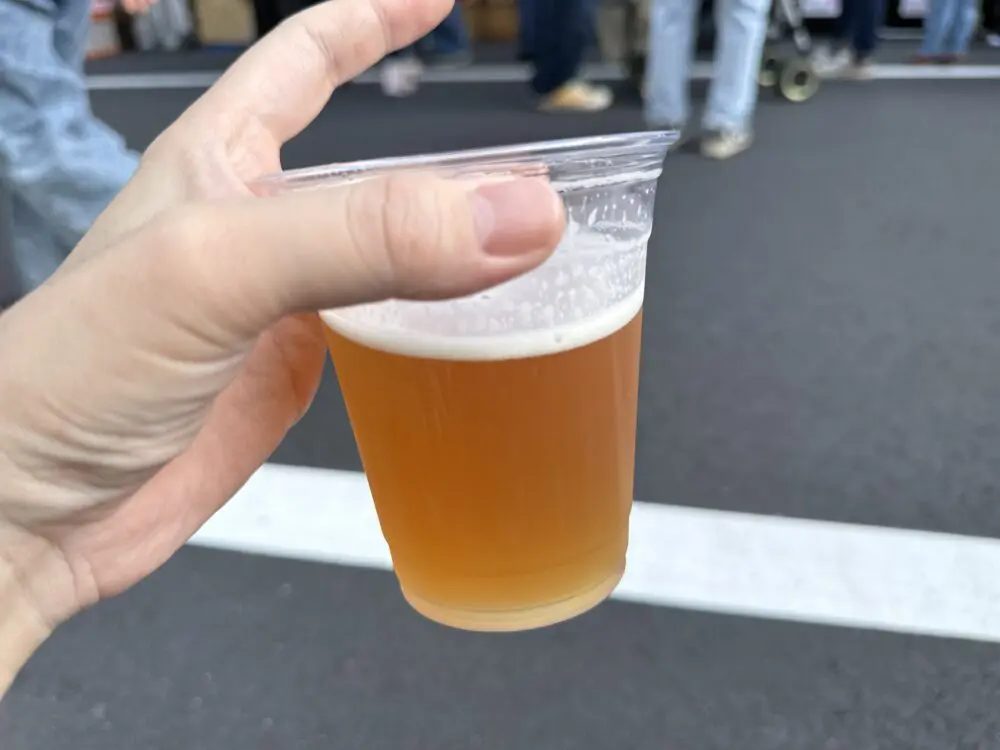 きよせ市民まつりで飲んだキヨキヨビール