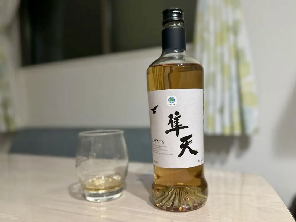 隼天のボトルと
グラス