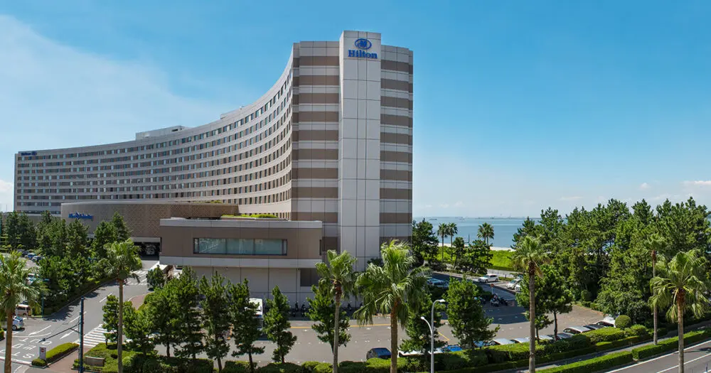 子連れディズニーで宿泊したヒルトン東京ベイの外観